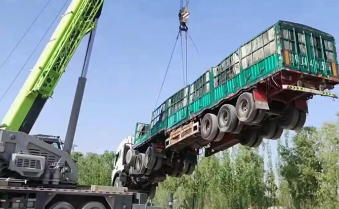 前郭道路脱困救援案例